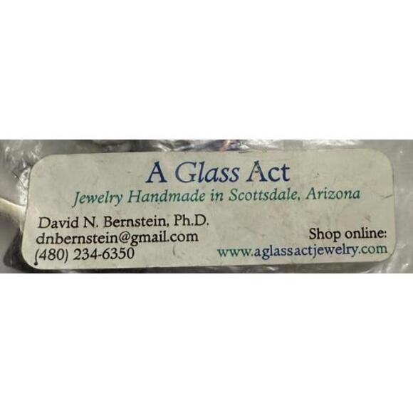 🆕LISTING🆕 Glass Art Setting on Silver Pendu - Picture 7 of 7